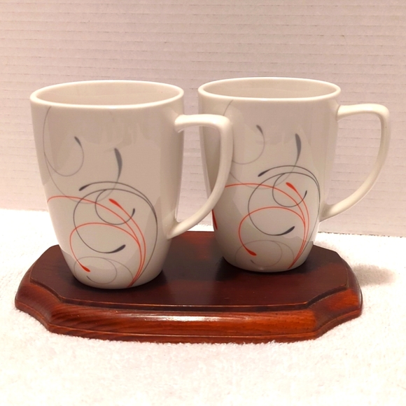 Corelle Dining Corelle Coordinates Splendor Porcelain Mugs Poshmark